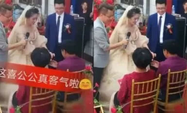 Cô dâu siêu xinh ngực khủng