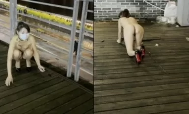 Kebocoran terbaharu baru-baru ini menjadi popular di Internet, mendedahkan penyesuaian terkini isteri gila "Sister Youyou" - jalang berjalan di bandar pada waktu malam