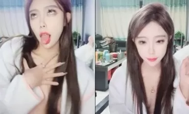 [Blushing night], face green broadcasting tasted sweet, earnings soared, erotic dance, policewoman costume, bathroom masturbation, close-up abalone