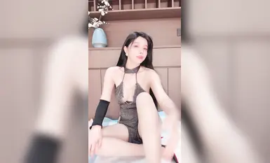 潮吹き少女[若曦(白曦)] 鬼畜姿～美しき白虎～黒絹シースルー足コキ～炸裂潮吹き～各種ストッキング(43)
