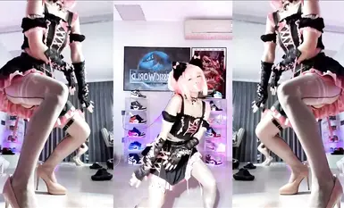 【一只霸王兽】种双视角裸舞_把大屁股打红_拉珠肛塞_按摩骚逼(6)