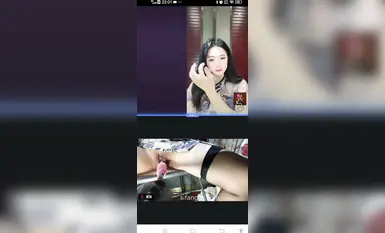 抖音【殷蕭童】雙視角直播炮機自慰忍耐高潮顫抖不停 (2)
