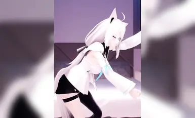 [3.D.Anime] - [μ_MMD] Arona Dance with Fu〇chan-1080p