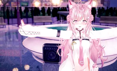 [3D动漫]-[Akeake] Hiroi Koyori 户外曝光 (热粉色)-1080p