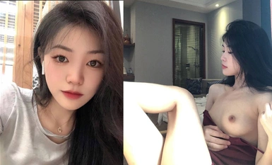 Isang cool at eleganteng junior girl, na part-time model sa dance major sa paaralan, ay binastos ng kanyang sponsor na walang condom sa isang rental house