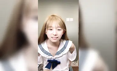 [小涵萌主]JK_bunny girl_thủ dâm bằng đạo cụ (1)