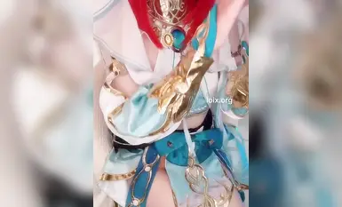 of的cosplay博主，身材还是挺不错的，各种活儿也都有，可惜又是个无头博主，各种c服倒是撸点挺强的(5)