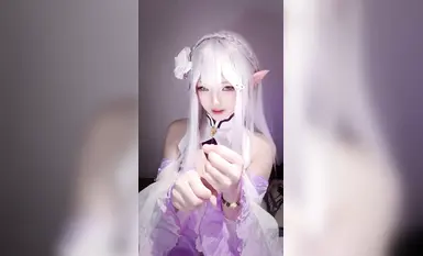 【Peng Peng Lord】Re:Zero -Starting World in Another World_คอสเพลย์จากเอมิเลีย