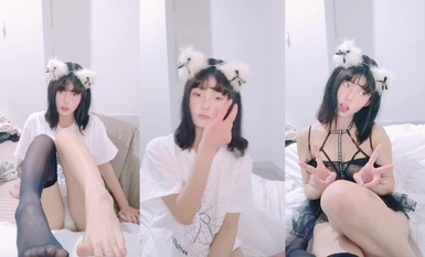 Ang dalisay na kagandahan [Yuer Kunkun] ay mukhang cute at malambot na peach buttocks