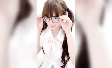[03 Cute Baby] Kakaedad lang ng nakapusod na babae~! Super malambing! Big titi fucked kanyang puki at pumulandit (8)