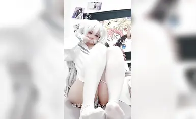 엄청 어린 코스플레이어, 핑크색 로리, 몸매도 여전히 좋고, 각종 대규모 에로 코스프레는 보는 사람 침 흘리게 함 (3)