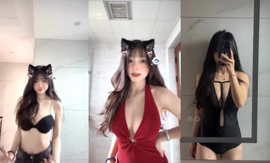 Người nổi tiếng trên Douyin [Baby 77] Một cô nàng tương phản với ngoại hình cao ráo và thân hình hoàn hảo (8)