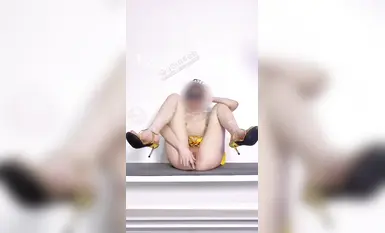 【跳跳羊】《欢迎来到金色舞女的精彩秀场》为喜欢跳舞的嫩妻置办一身金色舞蹈套装化身酒吧舞女献上一场极致诱惑的精彩表演