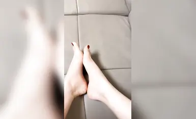 Tik Tok【于小月】ストッキング足コキ(6)
