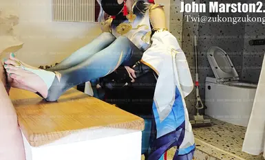 【johnmarston】申鹤足交(4)