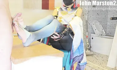 【johnmarston】申鹤足交(4)