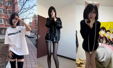 【最新重磅泄密】，抖音38萬粉，天花板女神【行簡】重金定製福利，與金主口交性愛，淫水直流-1