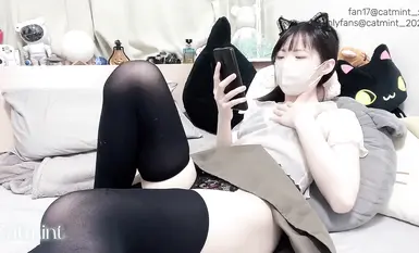 Mint (catmint_) - คอลเลกชั่นวิดีโอล่าสุดของ onlyfans สาวน้อยหน้าอกแบนไต้หวันช่วยตัวเองด้วยน้ำสีขาว (19)