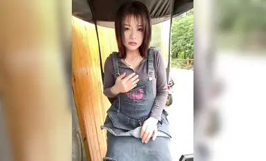 アンカー【Asia_Melody】トップクラスの美形女子校生が露出オナニーで色んな所で潮吹き、完全に身を任せ、連続潮吹き、床いっぱいの淫水（3）