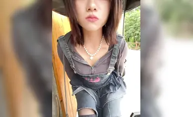 アンカー【Asia_Melody】トップクラスの美形女子校生が露出オナニーで色んな所で潮吹き、完全に身を任せ、連続潮吹き、床いっぱいの淫水（3）