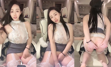 청두 쉬 뤄쉬안 통통 여신 슈퍼 스위트, 화이트 타이거 홀, 소품 버스트 플러그 재미 (1)