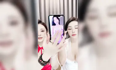 คอลเลกชันถ่ายทอดสดเทพธิดาหน้าอกใหญ่สองสาวที่สวยที่สุด (12)
