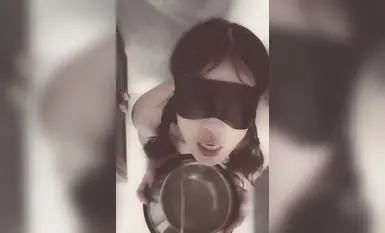 骚母狗喝尿