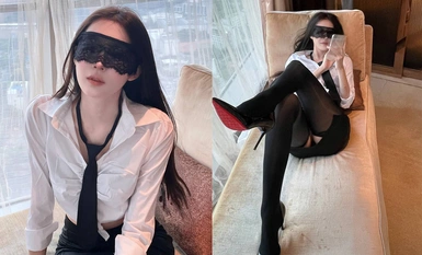 小狗飼養員【極品美女OL下班和閨蜜打著電話挨操】