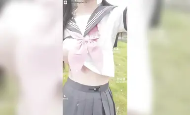Đi tiểu khắp nơi, cô bé học trò ngây thơ Abai Loli học theo chú chó con đi tiểu khi đang đi bộ ~ dù có dễ thương đến đâu thì đây vẫn là chú chó thích đi tiểu khắp nơi (5)