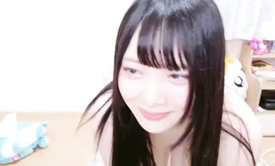 [Uncensored erotic live chat] Landscape screen! Tinatayang tasa ng mata! Mahabang itim na buhok, matambok, magandang big-breasted girl's explosive erotic chat! Instant face reveal, M-shaped double toy sabay-sabay na masturbesyon! Ahit ◎