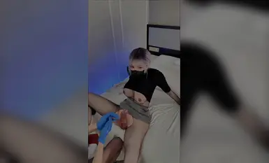 교교 "쉬메일 재활 센터" 내 전담 의사이자 내 개인적인 욕망 도구, 슈퍼 에픽 인터넷 연예인 TS 고가 복지 폭발 여자친구