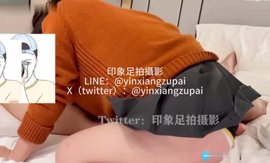 印象足拍新系列【33号女主】口罩毛衣妹手足撸管咸猪手摸PP-1