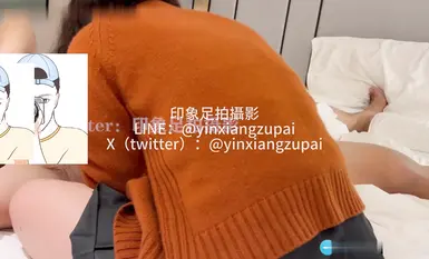 印象足拍新系列【33号女主】口罩毛衣妹手足撸管咸猪手摸PP-1
