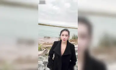 汐梦瑶-雨天户外阿黑颜内射，紧张刺激。