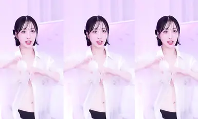 Korean busty dancer @yso1004's wet and nude dance compilation (18)