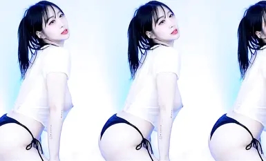 Korean busty dancer @yso1004's wet and nude dance compilation (57)