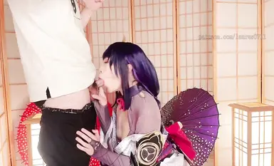 Selebriti internet dan ratu cantik [Tokar浵卡] bercosplay sebagai harimau putih dengan bukaan sempit, melakukan seks oral, seks, dan fetish kaki sekaligus (2)