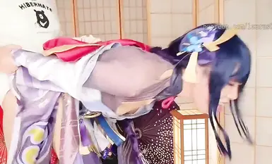 Selebriti internet dan ratu cantik [Tokar浵卡] bercosplay sebagai harimau putih dengan bukaan sempit, melakukan seks oral, seks, dan fetish kaki sekaligus (4)
