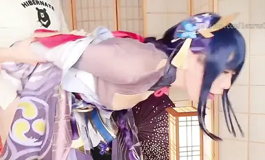 Selebriti internet dan ratu cantik [Tokar浵卡] bercosplay sebagai harimau putih dengan bukaan sempit, melakukan seks oral, seks, dan fetish kaki sekaligus (4)