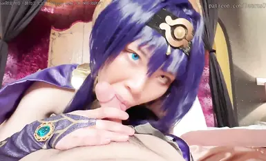 网红颜值福利姬嫩妹【Tokar浵卡】cos角色扮演白虎一线天，口活干炮足交一条龙(8)
