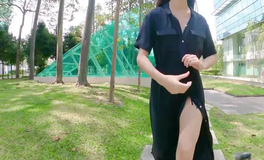 FanSly 新加坡網紅健身博主【MoriyaExhibit 】無毛白虎孕婦產檢戶外大膽露出 (3)