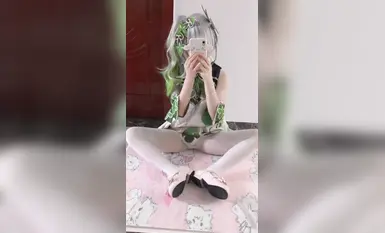 双马尾大奶白虎萝莉美女【喵呜小桔】JK水手服情趣诱惑道具自慰视频福利(10)
