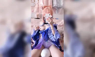 双马尾大奶白虎萝莉美女【喵呜小桔】JK水手服情趣诱惑道具自慰视频福利(5)