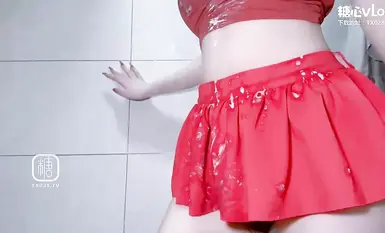 【浴室春情】小糖果- 奶汁浴淋美乳色情的肉体阳具速插白虎小穴高潮痉挛失禁美穴不断收缩颤抖受不了啦~爸爸