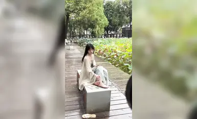 足模攝影福利【青檸映畫 】鄰家清純少女【阿慌】漢服 (1)