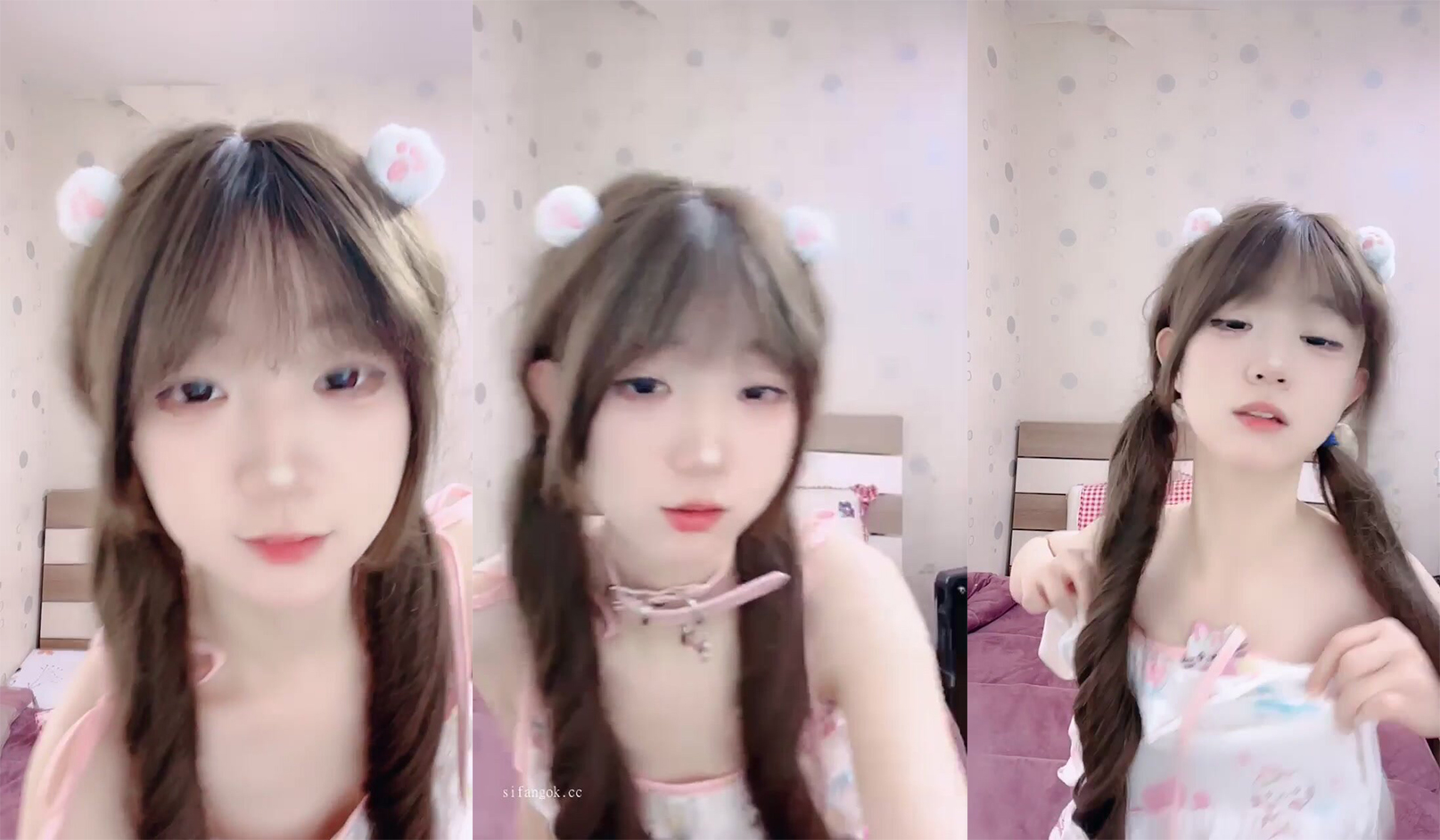 Si cantik sekolah itu membawa sahabat baiknya ke laut buat kali pertama untuk membuat siaran langsung [Evil Twin Tails] dan memberi contoh ~ prop dimasukkan secara liar (8)