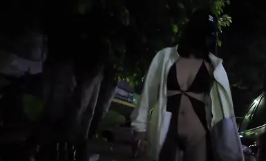 网红人气露出女神【cikaimoon】城市街头露出从白天到黑夜，大叔们看得流口水(1)