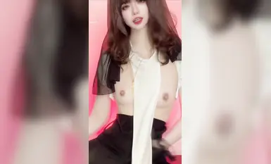 Tác phẩm mới nhất hé lộ khuôn mặt của nữ vũ công trẻ tài năng và diễn viên AV [Bei Liluo], một màn múa khỏa thân năng động theo phong cách cosplayer trên Douyin (3)