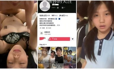 【抖音福利】剛成年的18歲小情侶，陝西人【A】情侶性愛XO口交，清純反差，奶子發育的很不錯，床上很騷