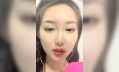 Fast hand boutique million beauty blogger [qingqing] large-scale private shoot, spray urine close-up-12